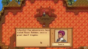 All About Lance in Stardew Valley